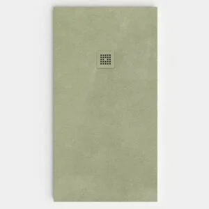 Plato de ducha resina textura pizarra Efecto Cemento PRAGA antideslizante STONE 3D moderno