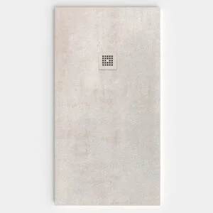 Plato de ducha resina textura pizarra Efecto Cemento PURO antideslizante STONE 3D moderno