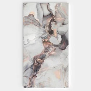 Plato de ducha resina textura pizarra. Efecto en Mármol NOCEDRA - antideslizante STONE 3D moderno