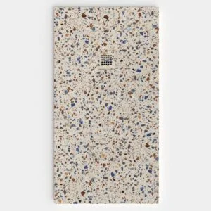 Plato de ducha efecto Terrazo KLASTEN - antideslizante STONE 3D moderno