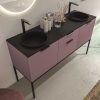 Varobath mueble ella 2 puertas 2 cajones 2