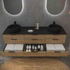 Varobath mueble de bano ella 6 cajones roble 3