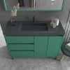 Varobath mueble bano box 120 cm verde patina2