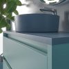 Varobath mueble bano suspendido claire 2 cajones turquesa pastel4