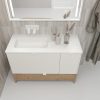 Varobath mueble de bano con patas vicent 2 cajones 1 puerta