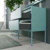 Varobath mueble bano con patas smile 2 cajones turquesa pastel4
