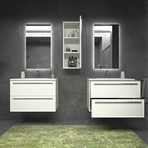 Varobath mueble de bano brema blanco