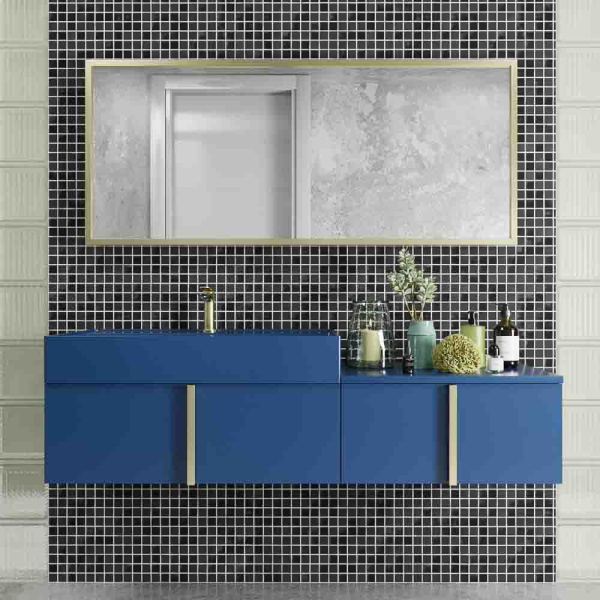 Varobath mueble de bano norma azul zafiro