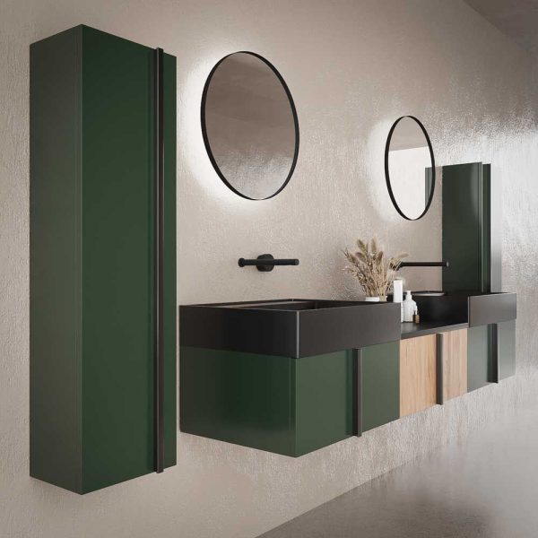 Varobath mueble de bano norma verde olivo1