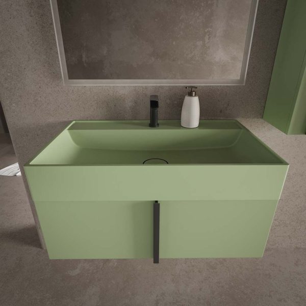 Varobath mueble de bano norma verde palido2