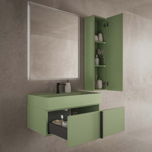 Varobath mueble de bano norma verde palido3