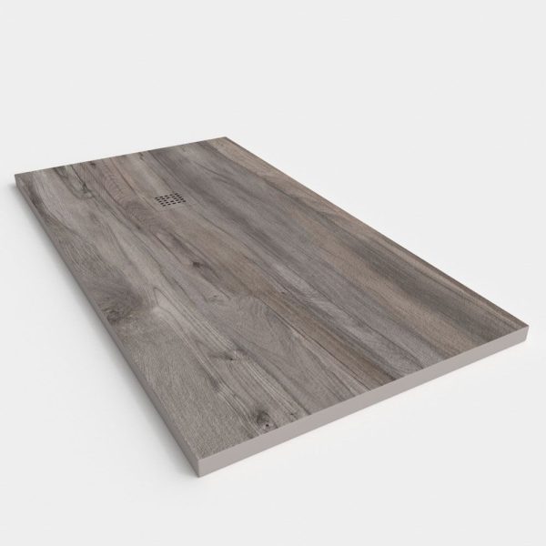 Platos efecto madera roble ceniza