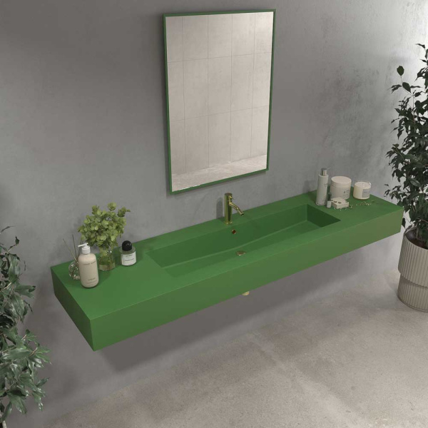 Lavabo solid surface a medida fiona verde esmeralda4