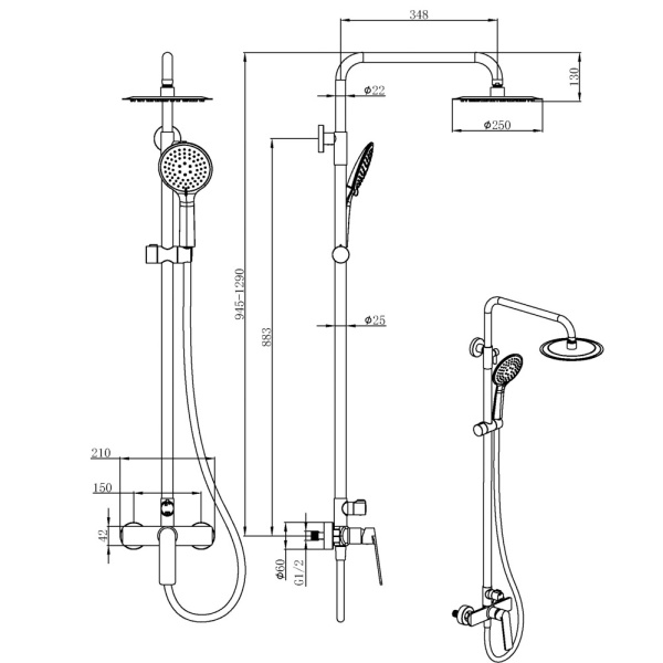 Cdg006 dimensional drawing