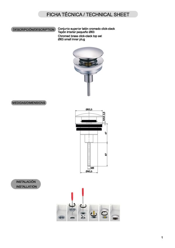 Ficha tecnica val006