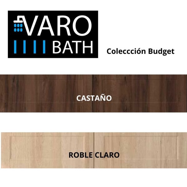 Varobath acabados madera budget