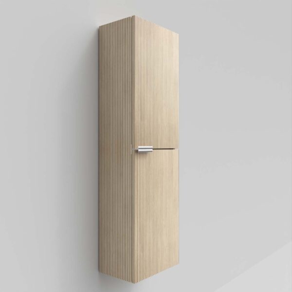 Columna de baño IBERIA suspendida 2 puertas 120 cm x 35 cm x 21 cm acabado ALCATRAZ