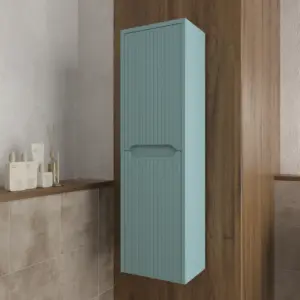 Columna suspendida 2 puertas TOSCANA turquesa squadrato 1