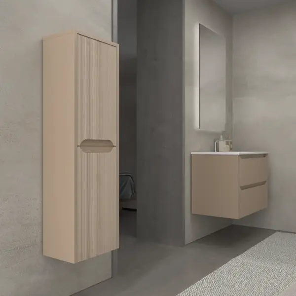 Columna de baño TOSCANA suspendida 2 puertas 120 cm x 35 cm x 21 cm millerigue - Imagen 9