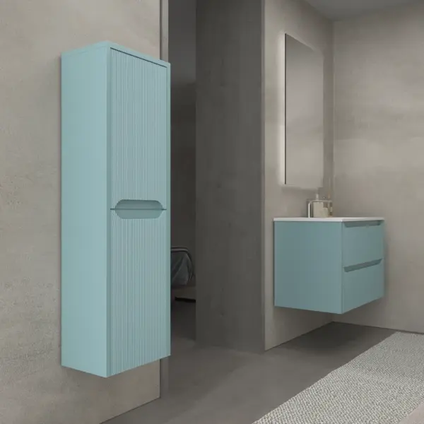 Columna de baño TOSCANA suspendida 2 puertas 120 cm x 35 cm x 21 cm millerigue - Imagen 4