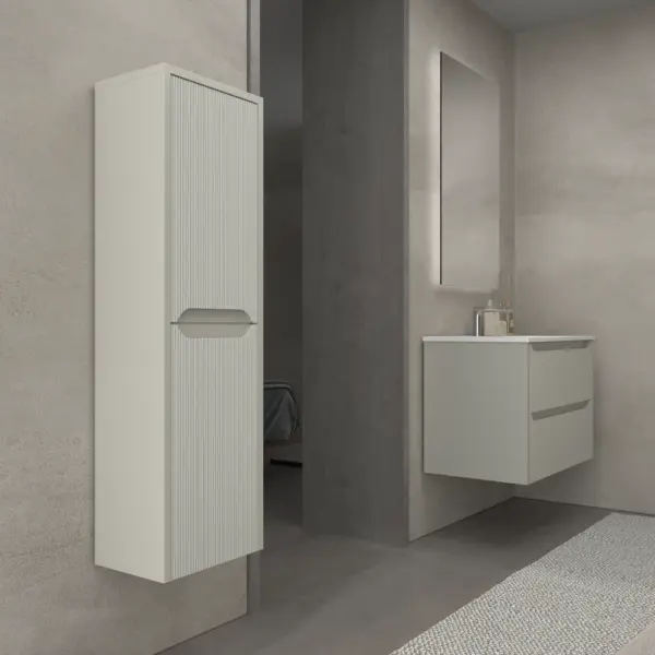Columna de baño TOSCANA suspendida 2 puertas 120 cm x 35 cm x 21 cm millerigue - Imagen 10