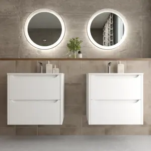 Varobath mueble de bano suspendido TOSCANA blanco 2