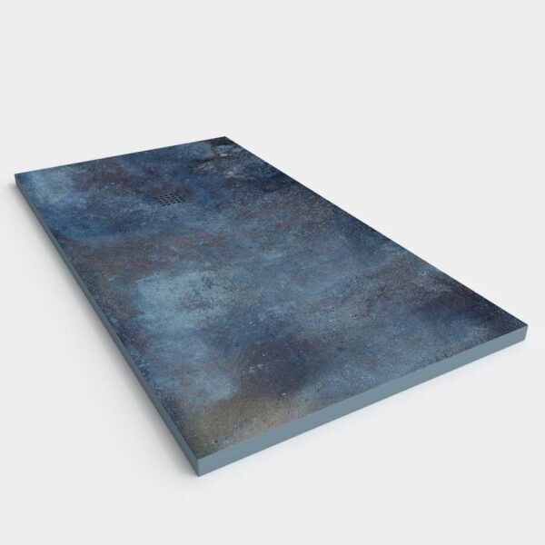 Plato de ducha resina textura pizarra Efecto Cemento Loft - antideslizante STONE 3D moderno - Imagen 3