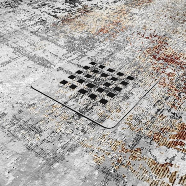 Plato de ducha resina textura pizarra Efecto Cemento Nube - antideslizante STONE 3D moderno - Imagen 2