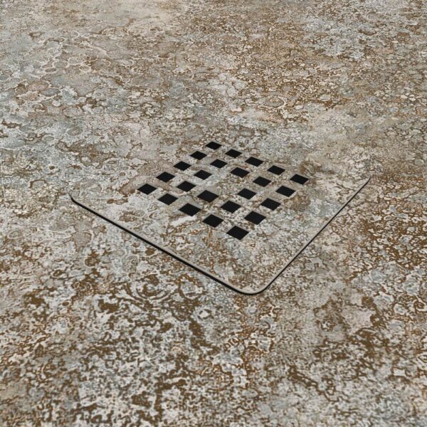 Plato de ducha resina textura pizarra Efecto Cemento Soft  antideslizante STONE 3D moderno - Imagen 2