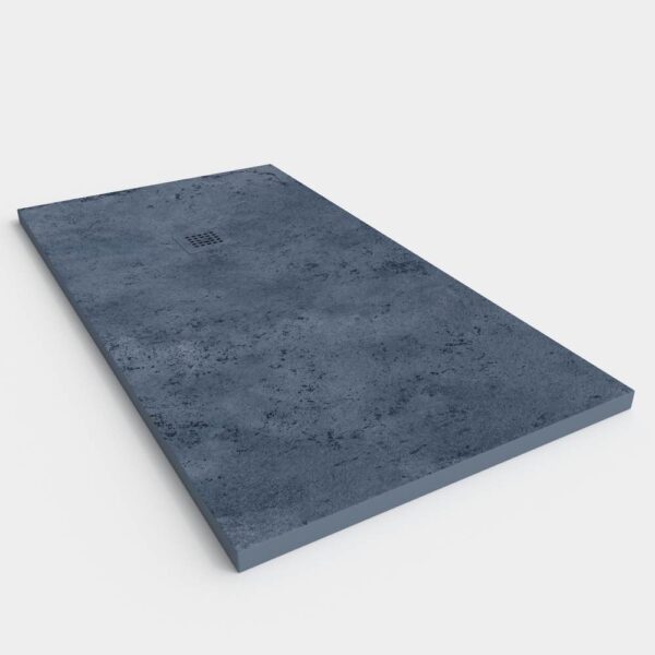 Plato de ducha resina textura pizarra Efecto Cemento Nature  antideslizante STONE 3D moderno - Imagen 3