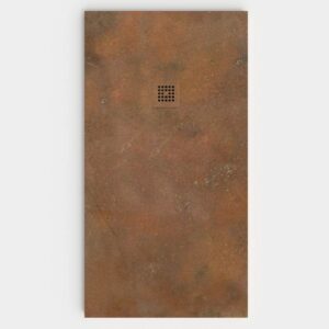 Plato de ducha resina textura pizarra Efecto Cemento Touch - antideslizante STONE 3D moderno