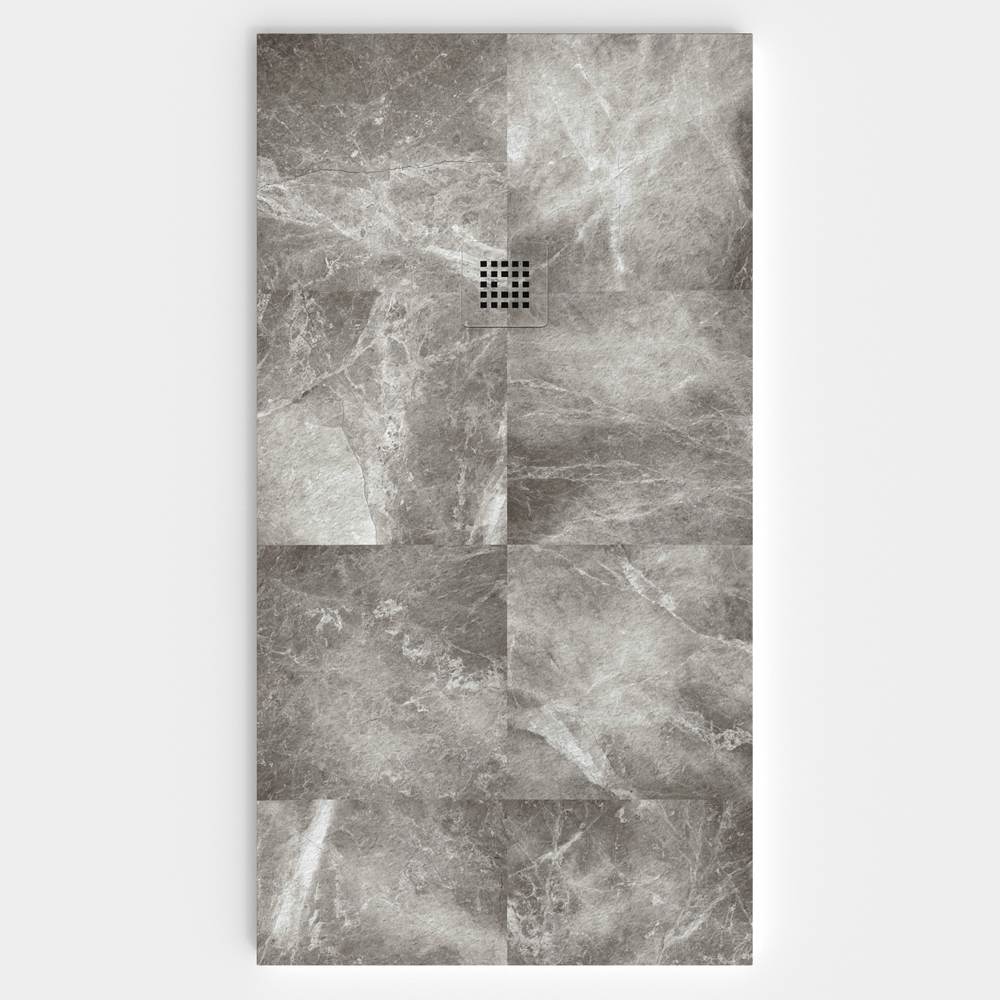 Plato de ducha resina textura pizarra. Efecto en Mármol VEONEL - antideslizante STONE 3D moderno 1 Plato de ducha resina textura pizarra. Efecto en Mármol VEONEL - antideslizante STONE 3D moderno