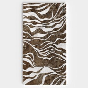 Plato de ducha resina textura pizarra. Efecto en Mármol VELASTRA - antideslizante STONE 3D moderno