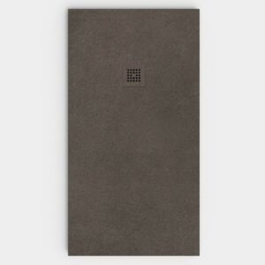 Plato de ducha resina textura pizarra Efecto Cemento LIENZO antideslizante STONE 3D moderno