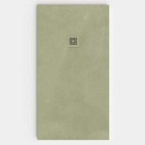 Plato de ducha resina textura pizarra Efecto Cemento PRAGA antideslizante STONE 3D moderno