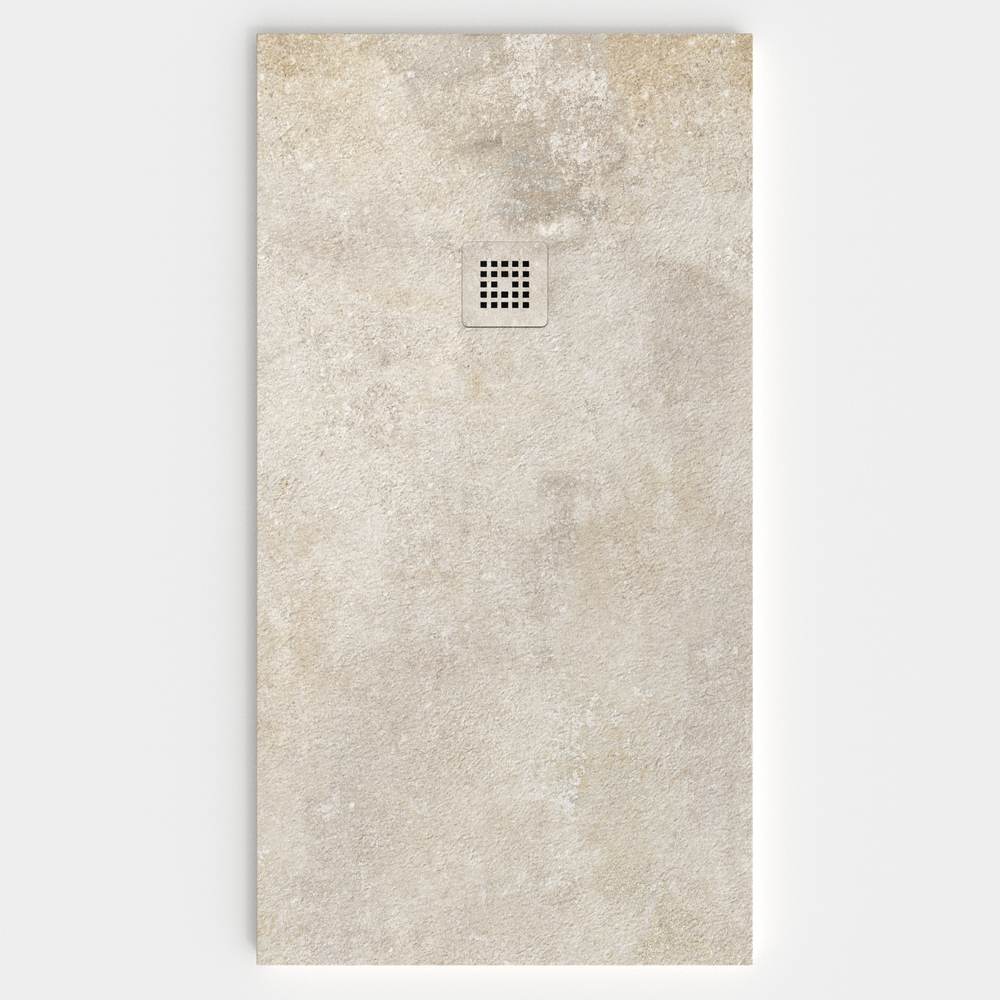 Plato de ducha resina textura pizarra Efecto Cemento ROTTERDAM antideslizante STONE 3D moderno 1 Plato de ducha resina textura pizarra Efecto Cemento ROTTERDAM antideslizante STONE 3D moderno