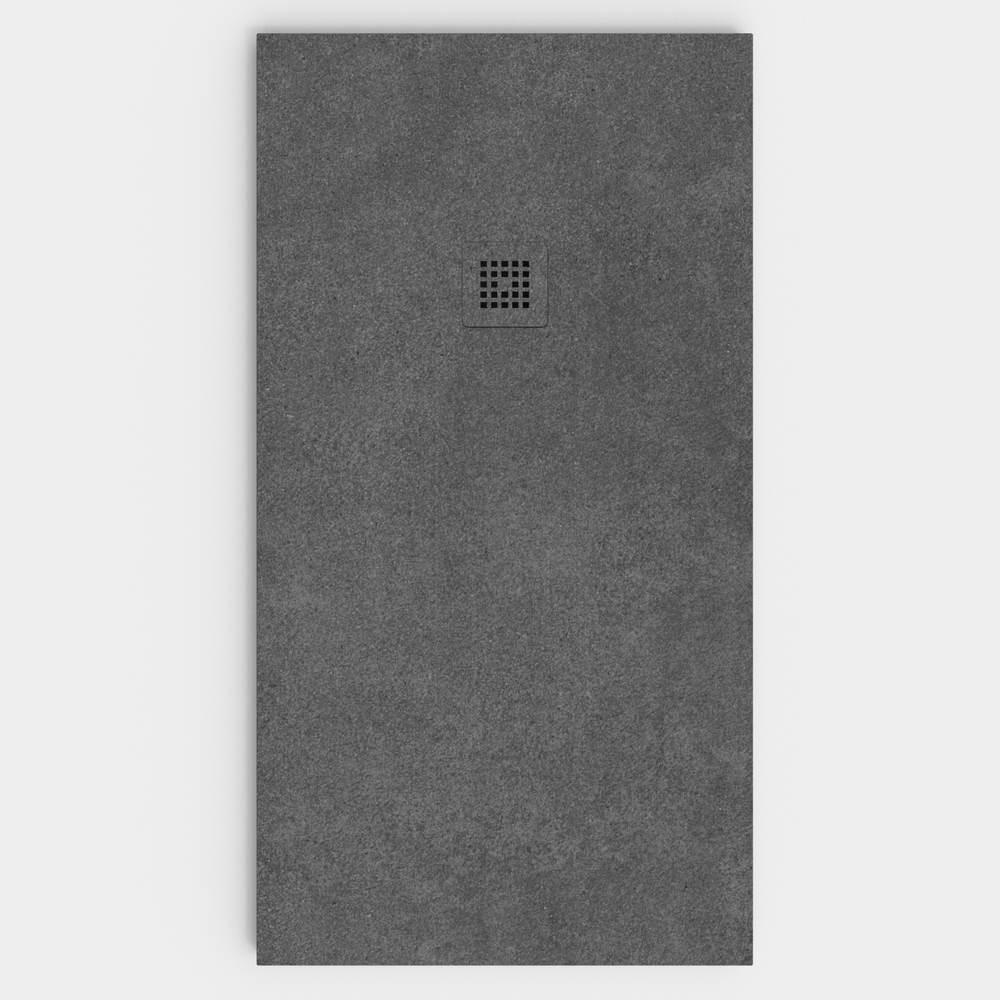 Plato de ducha resina textura pizarra Efecto Cemento TULUM antideslizante STONE 3D moderno 1 Plato de ducha resina textura pizarra Efecto Cemento TULUM antideslizante STONE 3D moderno