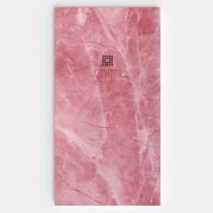 Plato de ducha resina textura pizarra. Efecto en Mármol ORVIAN - antideslizante STONE 3D moderno