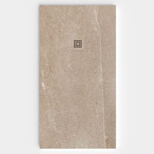 Plato de ducha resina textura pizarra. Efecto en Mármol MARNYX - antideslizante STONE 3D moderno