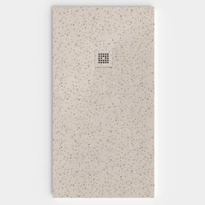 Plato de ducha resina textura pizarra. Efecto en Mármol LUREX - antideslizante STONE 3D moderno