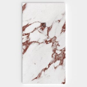 Plato de ducha resina textura pizarra. Efecto en Mármol KENLOR - antideslizante STONE 3D moderno