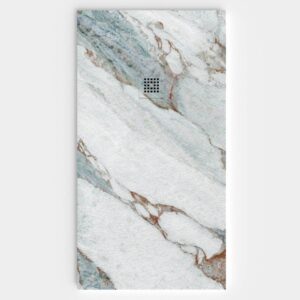Plato de ducha resina textura pizarra. Efecto en Mármol ILMORIN - antideslizante STONE 3D moderno
