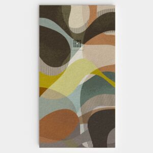 Plato de ducha resina textura pizarra. Efecto en Hidráulico AQUARED - antideslizante STONE 3D moderno