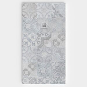 Plato de ducha resina textura pizarra. Efecto en Hidráulico PRESIONTOTAL - antideslizante STONE 3D moderno