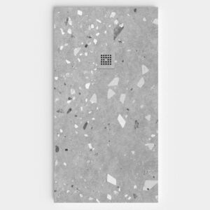 Plato de ducha efecto Terrazo ARBEXIA - antideslizante STONE 3D moderno