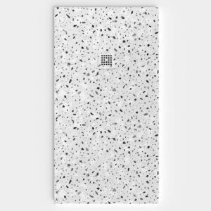 Plato de ducha efecto Terrazo GRAVELLE - antideslizante STONE 3D moderno