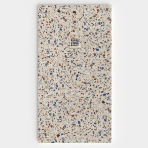 Plato de ducha efecto Terrazo KLASTEN - antideslizante STONE 3D moderno