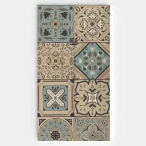 Plato de ducha resina textura pizarra. Efecto en Hidráulico BARZULEJO - antideslizante STONE 3D moderno