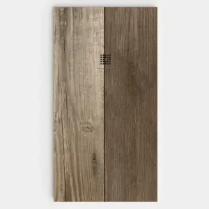 Plato de ducha resina textura pizarra acabado efecto Madera CARPINO - antideslizante STONE 3D moderno