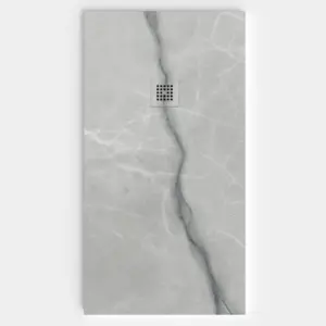 Plato de ducha resina textura pizarra. Efecto en Mármol CIRIA - antideslizante STONE 3D moderno